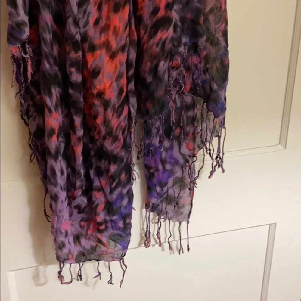2Bebe multicolored long fashion scarf